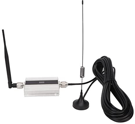 Amplificateur D'Extension de Signal de Téléphone Portable, SM DCS Wcdma 1800Mhz 100V À 240V Gain Élevé 4G Répéteur de Téléphone Portable Support OS System, Support Android System for Home Use(UE)