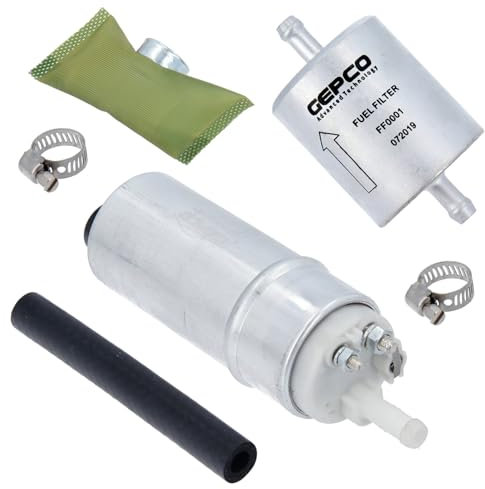 GEPCO Advanced Technology GEPCO Pompa benzina con filtro carburante e filtro compatibile con BMW GS K R K1 K75 1100 1150 1200 R100 K1100 RT LT ECE 16141341231
