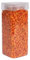 1Buy UK 900g of New Assorted Natural Decorative Stones Pebbles Craft Table Decoration Pot Vase Fillers Garden Weddings Rocks Aquarium (Orange)
