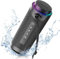 Tronsmart T7 Tragbarer Bluetooth Lautsprecher Musikbox, LED-Licht und IPX7 wasserdicht, kraftvoller Bass und 360° Hi-Fi-Stereo-Sound, kabelloser Outdoor-Lautsprecher mit EQ für Party, Reisen