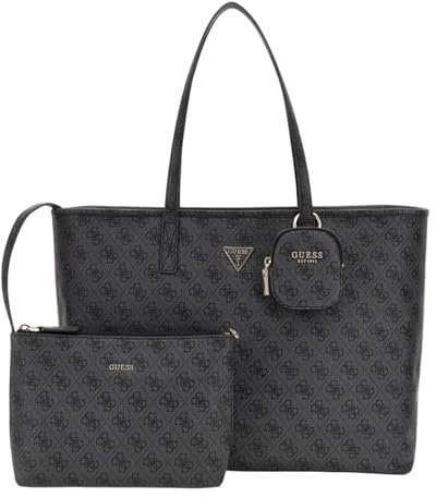 GUESS Power Play Large Tech Tote Coal Logo, Coal logo, One size
