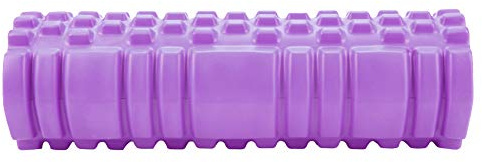 Fydun Mini Hollow Yoga Roller Eva Foam Fitness für Übungsmassage Physio Pink (PURPLE)