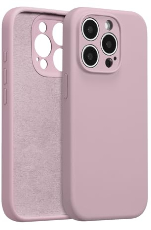 ZTOFERA Liquid Silicone Case for iPhone 13 Pro Max (6.7), Black Currant | Anti-Scratch Soft Microfiber Lining, Fresh Solid Color, Lightweight, Full Camera Protection, Shockproof Protective Cover