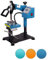 RICOO Transferpresse Mützenpresse Cappresse Schwenkbar C505-AZ Thermopresse Transferdruck Sublimationspresse für Flexfolie und Flockfolie/Azur Blau