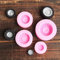 Zonfer Reifen-silikon-form-4pcs / Set, Reifen Rad 3D-Form-silikon-Form-Fondant-Kuchen-Form Dekorieren Bakeware Weihnachtskuchen Dekoration