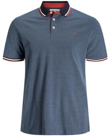 JACK & JONES Male Plus Size Poloshirt Klassisches