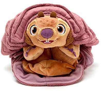 Disney Store Kleines Kuscheltier Baby Tuk Tuk aus Raya und der letzte Drache, 22 cm / 8, knuddelige Flauschige Figur mit Stickereien, für alle Altersstufen geeignet