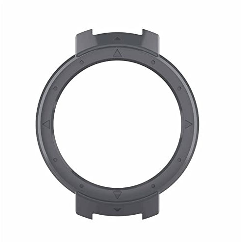 Geeignet für Huami Amazfit Verge/Verge Lite Bunte PC-Schutzhülle Uhrengehäuse Armbänder Schweißbänder (Grey, One Size)