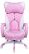 Office Chair Task Chair Pink Gaming Chair Office Chair with Footrest And Cat Ear Headrest, High Back Reclining Racing Desk Chair Swivel for Birthday, Cute Kawaii Style Computer Chair ( Color : Pink ,