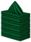 Wambere 12 Stück Stoffservietten Servietten Quadratisch,Wiederverwendbare Napkins Cloth,Waschbare Servietten Stoff,Tischdekoration für Indoor Outdoor Partys Hochzeit Geburtstag Familie,Grün,30x30cm