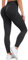 Ulknyss Booty Scrunch Leggings Damen Push Up Sport Leggins High Waist Gym Yoga Hose Sporthose Frauen(Schwarz, S)