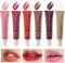 6 Farben Lip Jam Hydrating Lipgloss Lip Oil, Lip Glossy Plumping Tinted Lip Balm, Natürlicher Glänzender Lippenstift Set, für Frauen und Mädchen