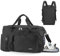 Feelhap Sporttasche Damen Herren 42L Reisetasche Groß Sporttasche Rucksack mit Schuhfach Nassfach Sportrucksack Wasserdicht Trainingstasche Weekender Travel Duffle Bag mit Rucksack für Herren Damen