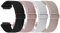 Fullmosa Wasserabweisend Nylon Armband 22mm kompatibel mit Garmin Venu 3 2/Forerunner 255 265/Vivoactive 4, Sport Uhrenarmbänder für Samsung Galaxy Watch 3 45mm/Gear S3 Frontier Damen Herren