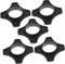 BESTonZON 5pcs Anti-roll Microphone Rings for Handheld Wireless Mics Slip Protection Sleeves Easy Installation Long-lasting Non-slip Design