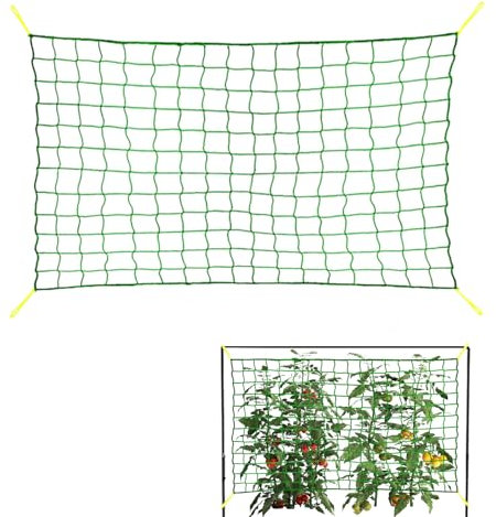Ranknetz Für Kletterpflanzen - Kletternetz Für Pflanzen | Flexible Pflanzenstütze Für Bohnen | Elastisches Mesh Zelt Ranknetz Für Kletterpflanzen, Bohnen Früchte Und Blumen