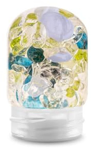 VitaJuwel GemPod FRÜHLINGSERWACHEN | Edelsteineinmodul für VitaJuwel Flaschen & Karaffen mit Apatit · Peridot · Chalcedon · Bergkristall - Erneuernd ·Belebend · Lichtvoll