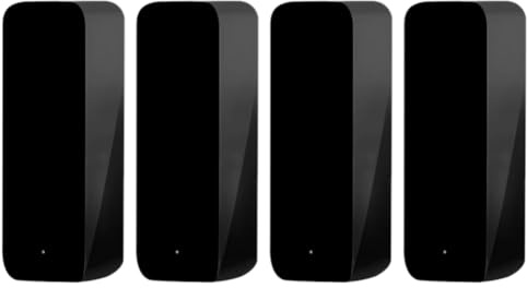 Teuypty Universal Voice Remote Control 4pcs Tuya Zigbee IR Remote Controller for TV Fan Home