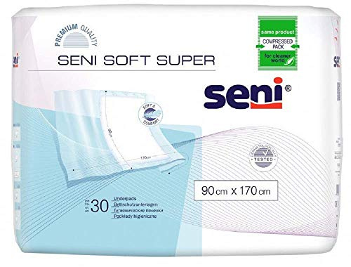 Seni Soft Super 170x90 cm Krankenunterlagen (1x30 Stk.)