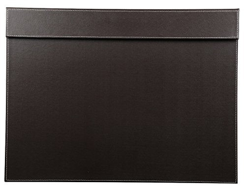 KINGFOM™ A3/A4 Hochwertig Kunstleder Schreibunterlage,60x45cm (Braun 2)