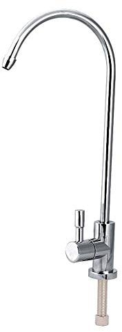 DEWIN Rubinetto, Rubinetto Cucina 1/4 '' Acciaio Inossidabile Rubinetto Depuratore Acqua Rubinetto lavello Rubinetto Osmosi Inversa Filtro Acqua Potabile Rubinetto Cucina Acciaio Inox girevole a 360°