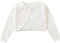 Yealoo Bolero Coprispalle Ragazze Bambina Schema dei Fori Cotone Bambine Cardigan Maniche Lunghe