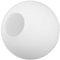 Mikikit 1 Pc Abat-jour Boule Givré Remplacements D'abat-jour En Verre Globe De Verre Blanc Remplacement Lampadaire Doré Pendentif Abat- Jour Décor Rétro Mat Blanche Protecteur Un Verre
