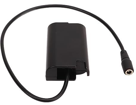 KIMISS Coupleur DMW DCC17, Batterie Factice DMW BLK22 S5, S5K, S5GK, GH5, GH6 - Adaptateur Secteur de Type C à Utilisation Continue
