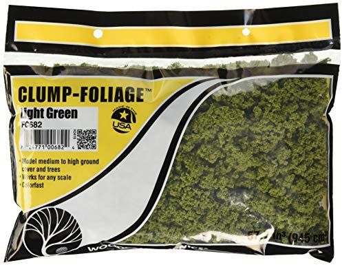 Woodland Scenics Buissons pour modélisme de 945 cm3 - Vert Clair