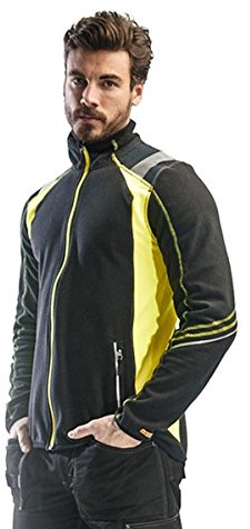 Blakläder 499510109756l Jacke Microfleece Größe L grau/rot