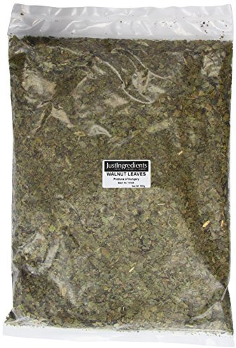 JustIngredients Essentials Walnut Leaves 500 g (Pack of 2)