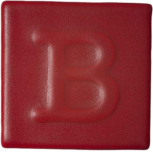 Botz 5649893 Glasurfarbe, Rot Matt