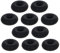 Othmro 10pcs Fluorine Rubber O-Ring Black Seal Gasket Washer Heat Oil Resistant 1.2mm x5mm(IDxOD) Round Washer Good for Engines Faucets Plumbing Valves