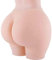 Silikon Panty Gesäß Hüften,Body Shaper Gepolsterte Po Lifter Hip Enhancer Höschen Silikon Shapewear Unterwäsche Für Ladyboy Kostüme Transgender,Ivory White,M