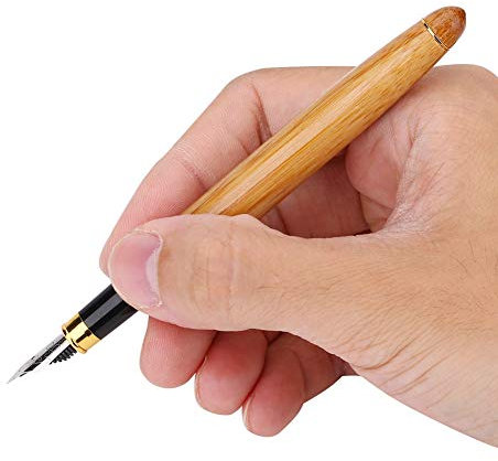 Parallel Calligraphy Fountain Pen, Gothic Fountain Pen Smooth Writing Chisel-pointed Nib Writing Gothic Arabic Italic(2.5mm)
