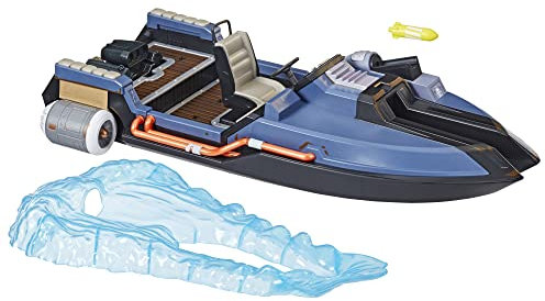 Hasbro Fortnite Victory Royale Series, Bateau à Moteur Deluxe, véhicule de Collection avec Accessoires, 50 cm F5905 Multicolore