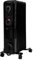 Devola 2000W 7 Fin Oil Filled Radiator, Low Energy Electric Heater with Thermal Fuse for Overheat Cut Off, Adjustable Heating Dial, Turbo Heating Option via PTC Fan, 24 Hour Timer - DVSOR7F20B (Black)