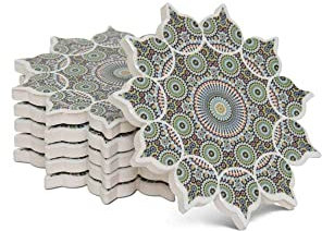 Sous-verres marocains Mosaïque Leon (lot de 6)