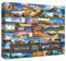 Italy Puzzle 1000 Pieces for Adults, Rome Venice Cinque Terre Travel Puzzles Europe, European Landscape Nature Jigsaw Puzzles Scenery 27.5 x 19.7 in