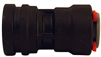 BWT Anschlussstück gerade, Flex Insert x John-Guest-Steckverbinder ? 3/8' aus GFK