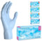 ARNOMED® Gants en nitrile taille XS Bleu clair [100 pcs] - Gants à usage unique pour chirurgie & laboratoire - Gants en nitrile sans poudre et sans latex - Moufles en nitrile en XS, S, M, L, XL, XXL