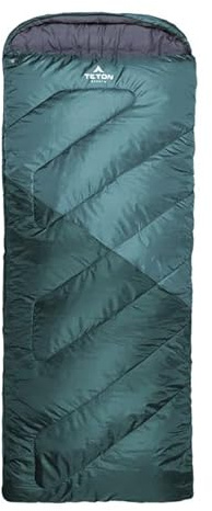 Teton Celsius Regular 20F Degree Sleeping Bag - All-Weather Sleeping Bag for Adults and Kids - Camping Made Easy and Warm - Compression Sack Included