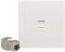 LiLiTok 1 Port CAT8 CAT7 RJ45 Gigabit Network Socket, 86x86mm Faceplate Wall Panel LAN Ethernet Cable - Single (CAT7)