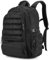 HUNTVP Militär Rucksack 50L Taktischer Rucksack 50L Wanderrucksack MOLLE Trekkingrucksack Herren Military Backpack Wasserdicht Bundeswehr für Herren Damen Sport Outdoor Wandern, Schwarz