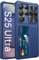 Vihibii pour Coque Samsung Galaxy S25 Ultra avec Porte-Carte & RFID Blocage & Cache Caméra, Protection Militaire Antichoc Étui Antidérapante Anti-Rayures Rigide Case pour Galaxy S25 Ultra 2025, Bleu