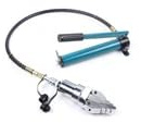 Hydraulic Flange Spreader 2.17 High-Pressure Iron Hydraulic Tool with Manual Pump, Durable Blue Black Iron Separator Flange Spreader for Industrial Maintenance