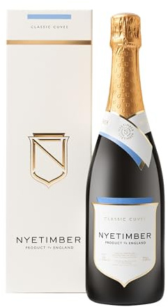 Nyetimber | Classic Cuvee Multi-Vintage | English Sparkling Wine | Gift Box | 750ml