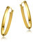 MIORE Schmuck –Gelbgold 375 9K-Ohrringe Damen, große Creolen Gold, Ohrringe Gold, Damenohrringe in hochwertiger Schmuckbox, Goldschmuck Damen, Ohrschmuck allergenfrei & handgemacht in Italien