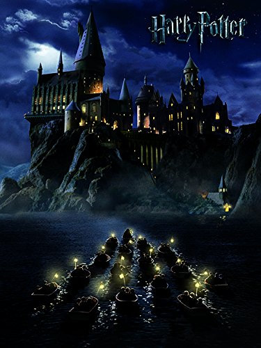 Harry Potter Hogwarts Schule 40 x 50 x 3.2 cm Leinwand Prints, Mehrfarbig