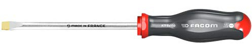 FACOM ATF8X150 TOURNEVIS PROTWIST pour vis à fente - lames forgées, Noir